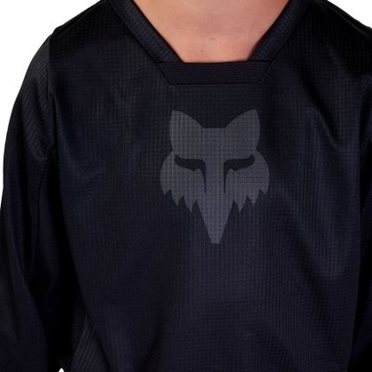 Maillot cross Fox YOUTH BLACKOUT - Noir