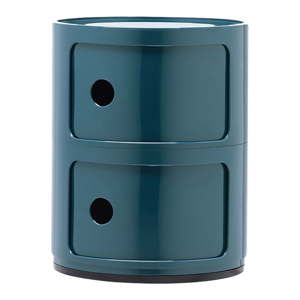Kartell Componibili Kast Ã 32 cm - 2 Modules - Blauw