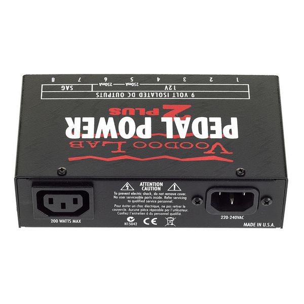 Voodoo Lab Pedal Power 2 Plus Universal Netzteil