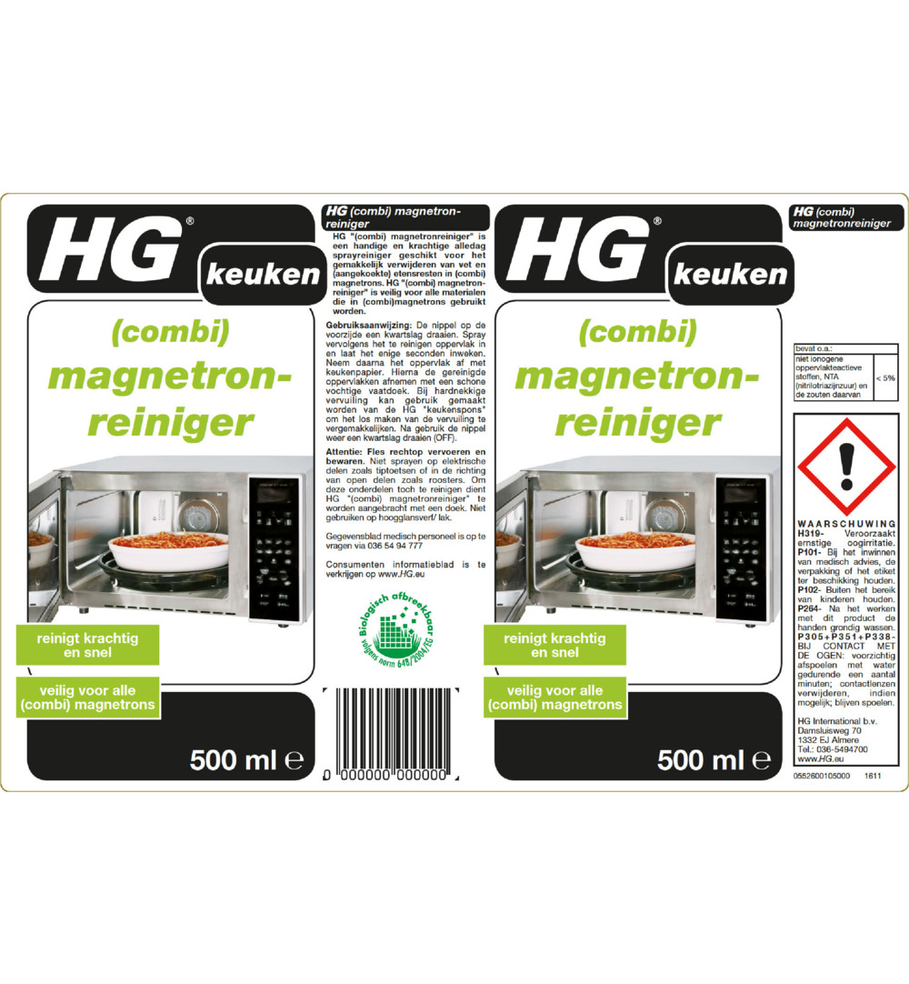 Hg Magnetronreiniger (500 ml)