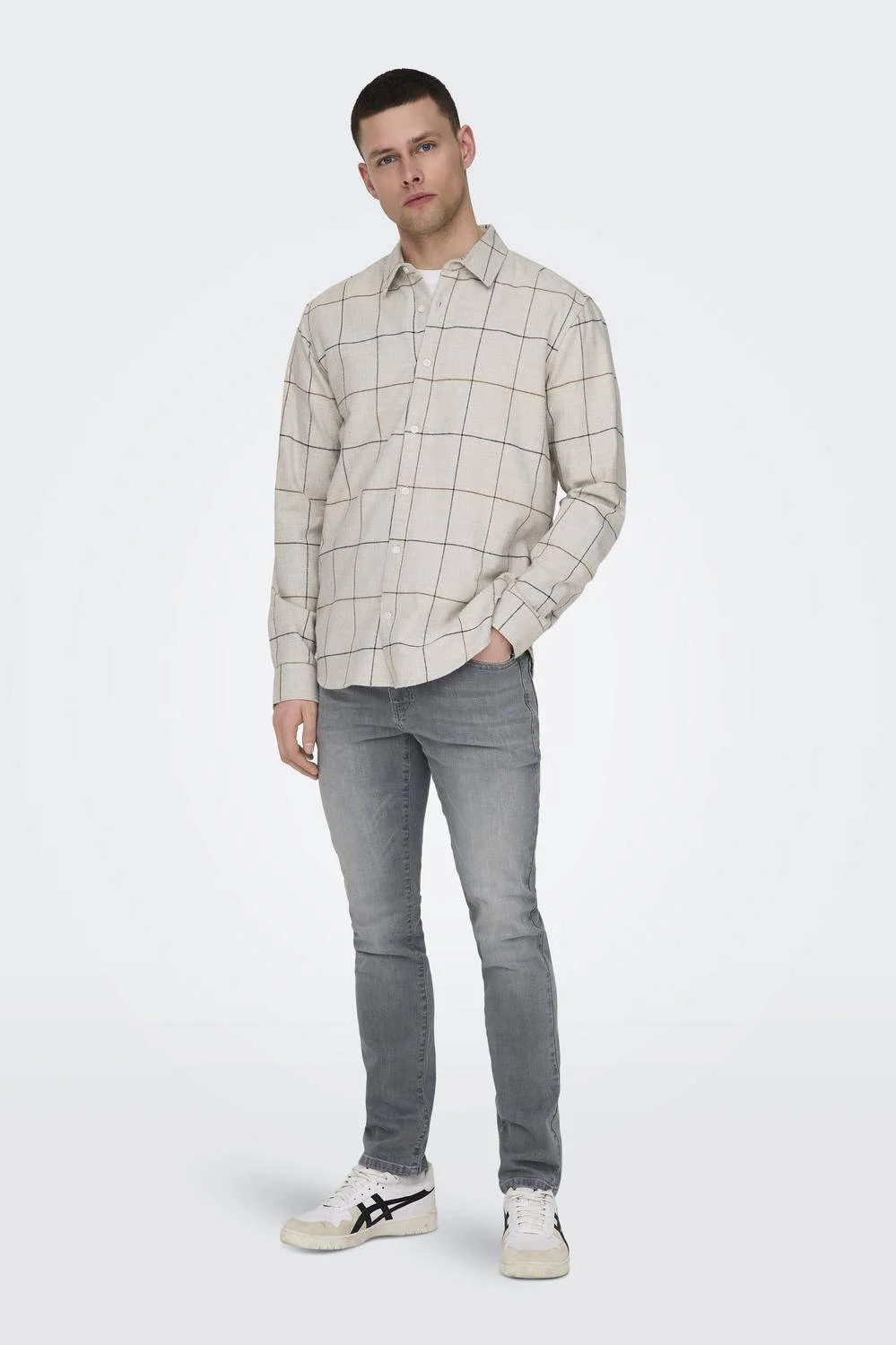 ONLY & SONS ONSLOOM slim slim fit jeans grey denim