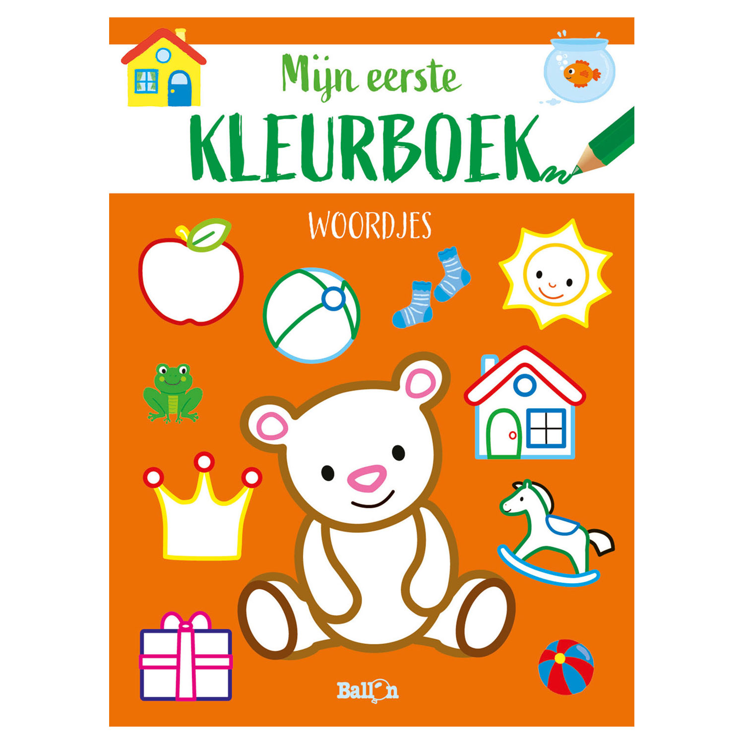 Mijn eerste kleurboek - Woordjes