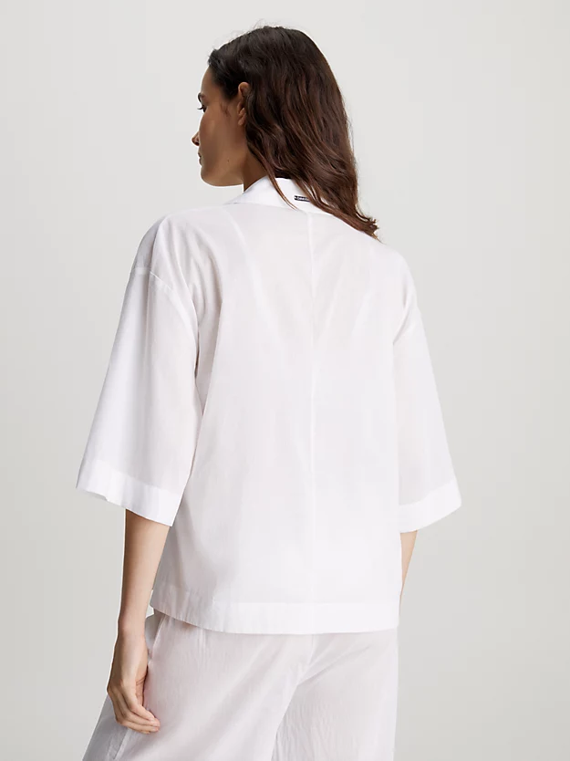 Camisa de praia de algodão