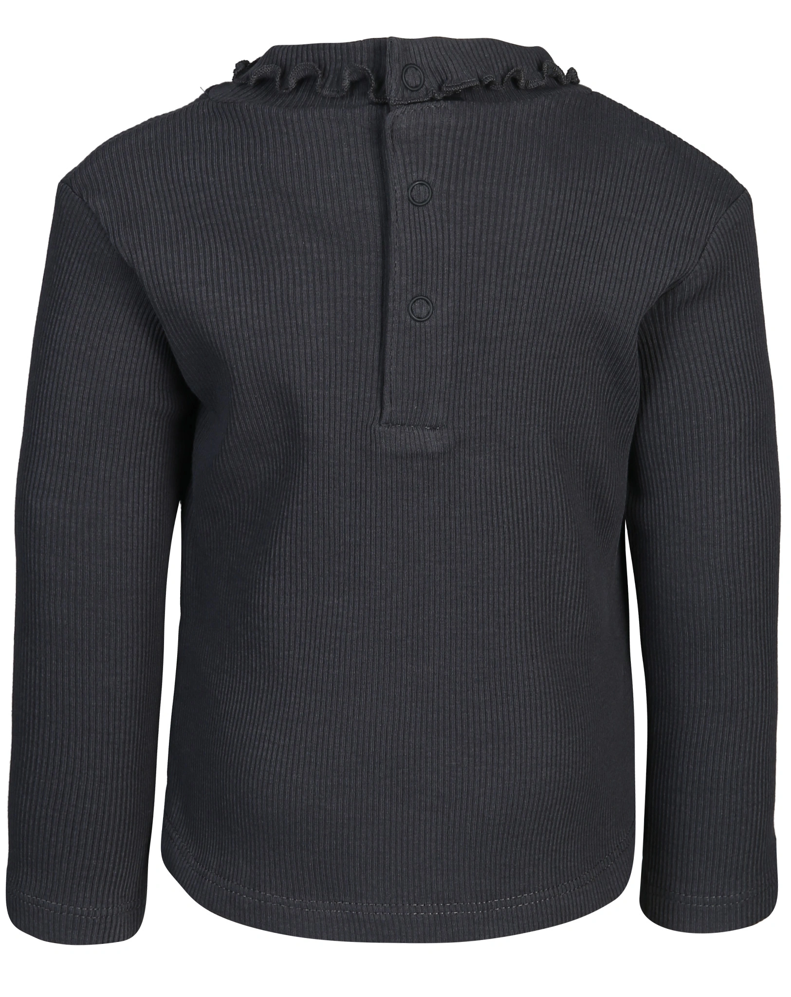 Langarmshirt SOLID in anthrazit