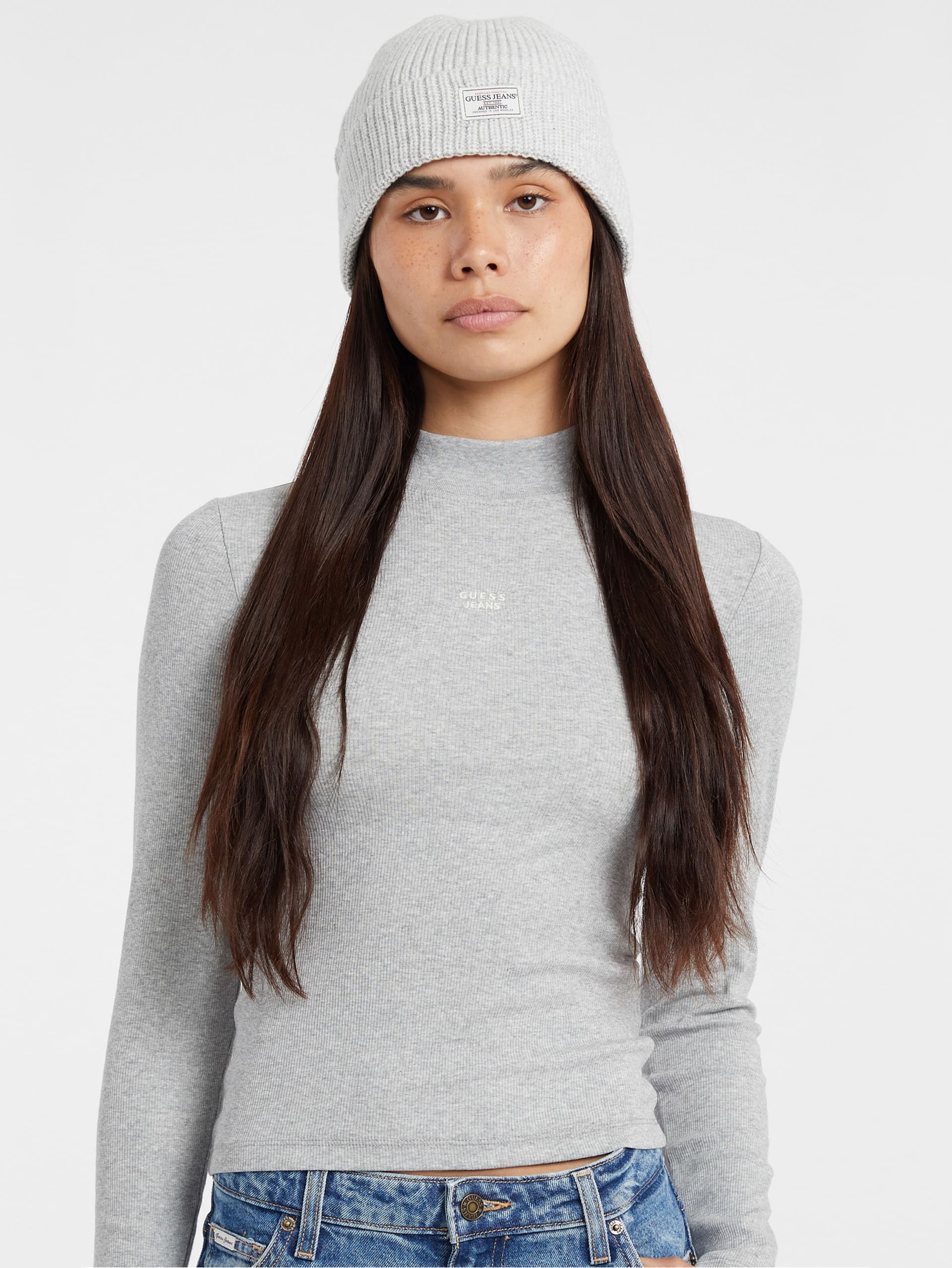 Gorro com aplique em mistura de lã