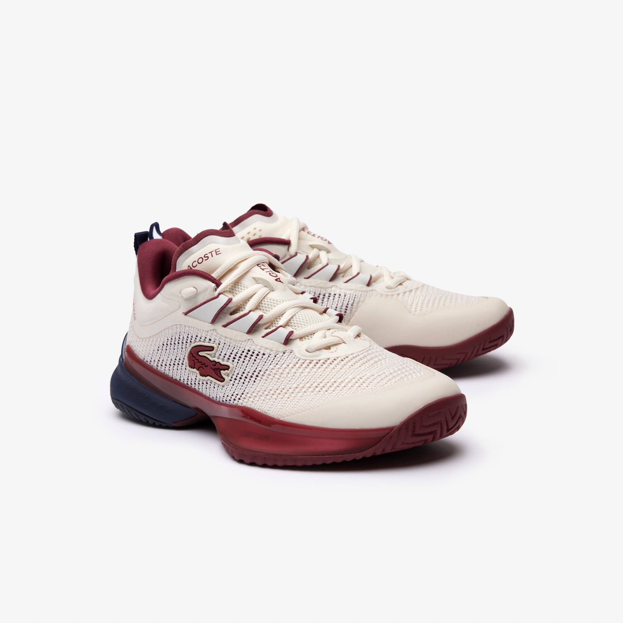 Chaussures de tennis AG-LT23 Ultra femme textile Performance - Blanc - Lacoste - Femme