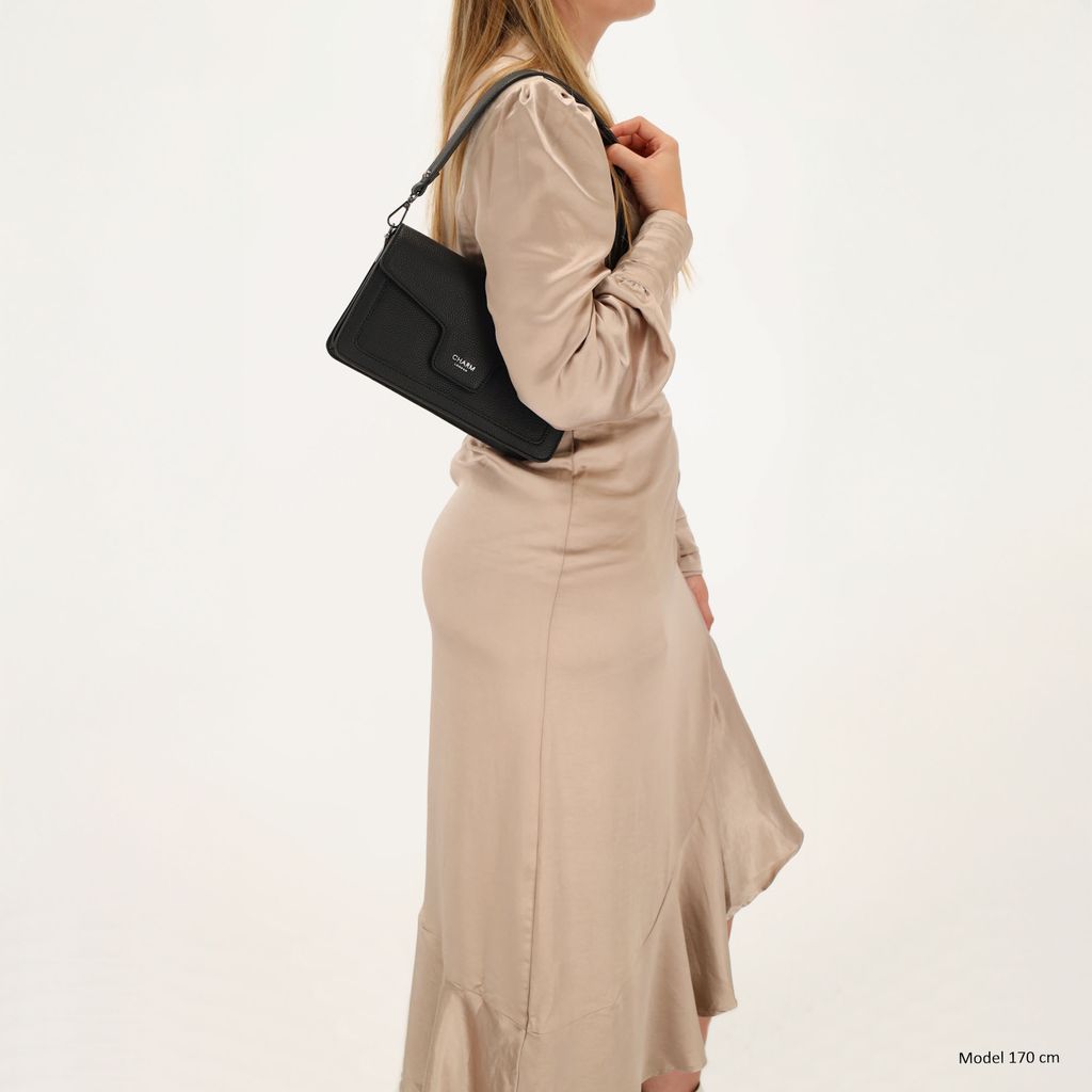 Charm London Monaco Handtas M Overslag Zwart