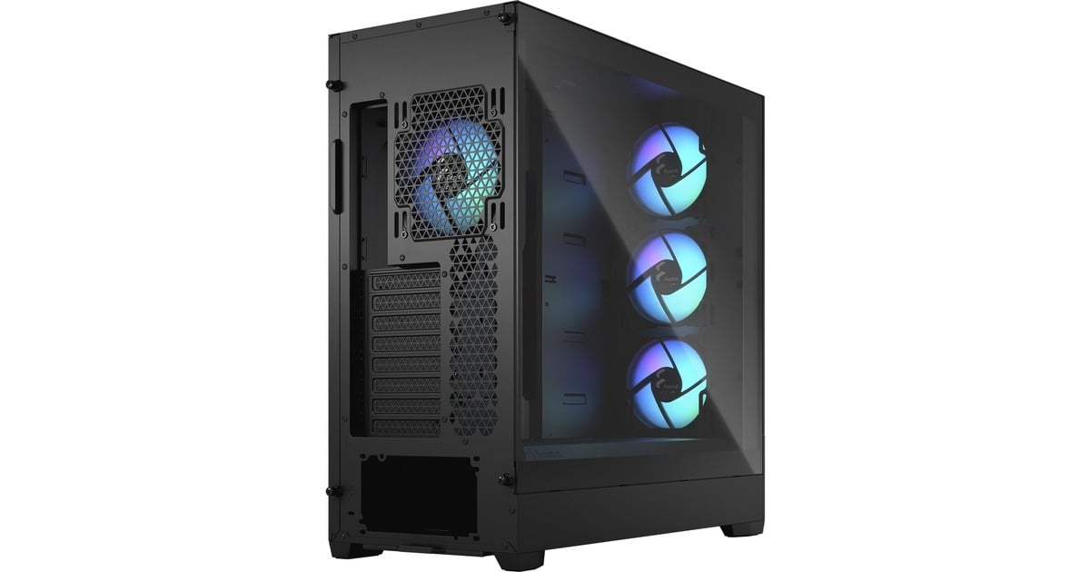 Fractal DesignPop XL Air RGB big tower behuizing  (Zwart | 2x USB-A | RGB | Tempered Glass)