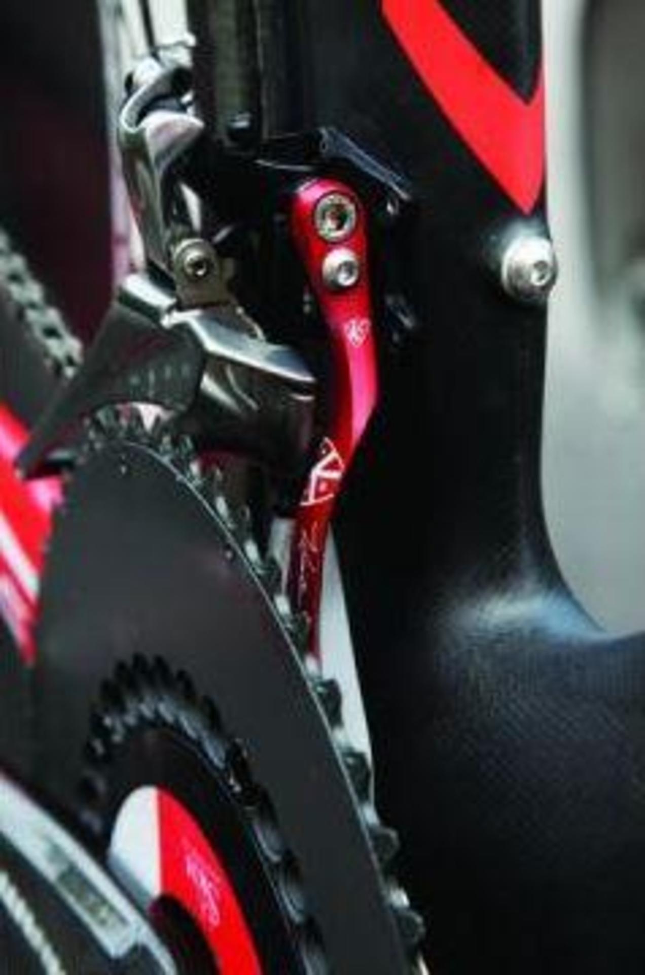 K-Edge Road Braze-on Chain Catcher Zwart