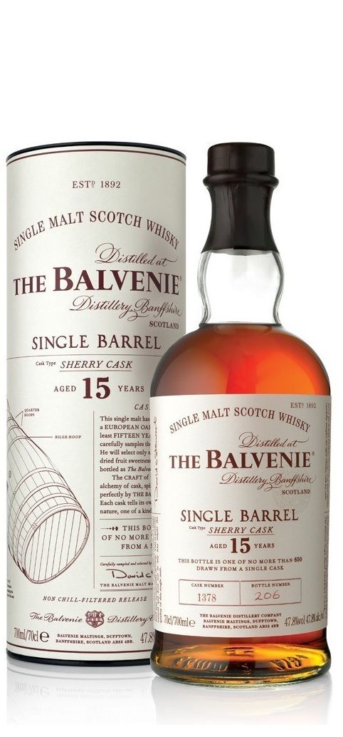Whisky - Bourbon - The Balvenie - Single Barrel Sherry Cask