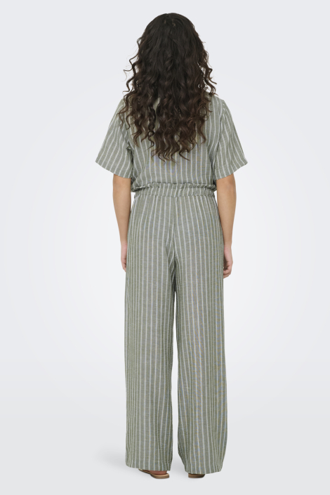 Jacqueline de Yong groene dames broek