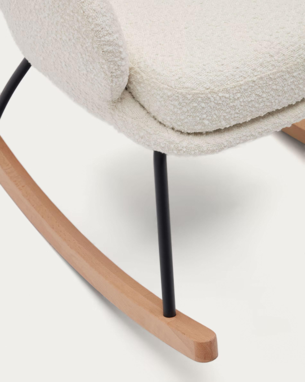 Kave Home Maustin schommelstoel beige