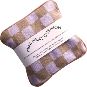Lili Pepper Mini Heat Pad Check Caramel