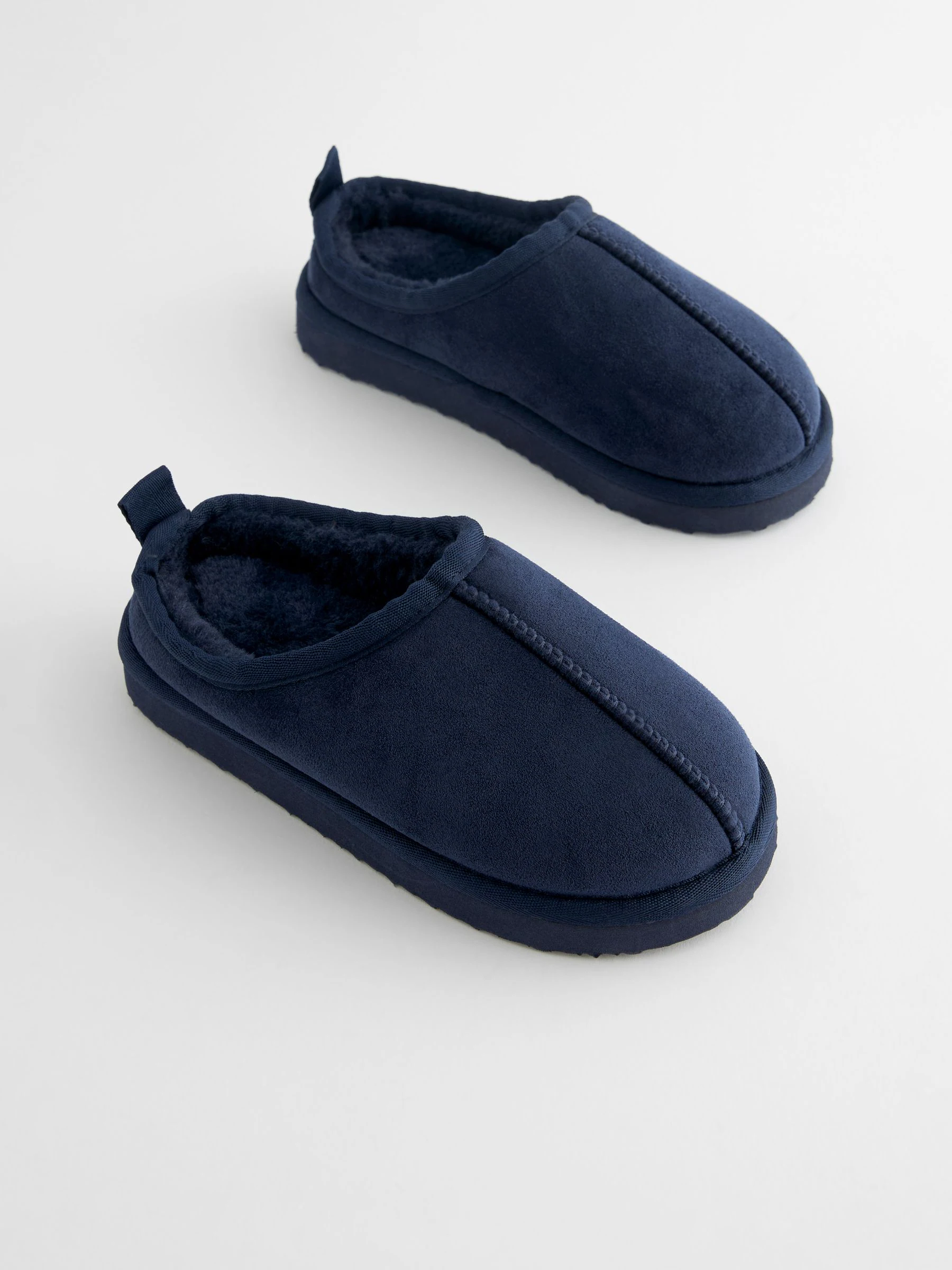 Donkerblauw - Gemakkelijke pantoffelmuiltjes