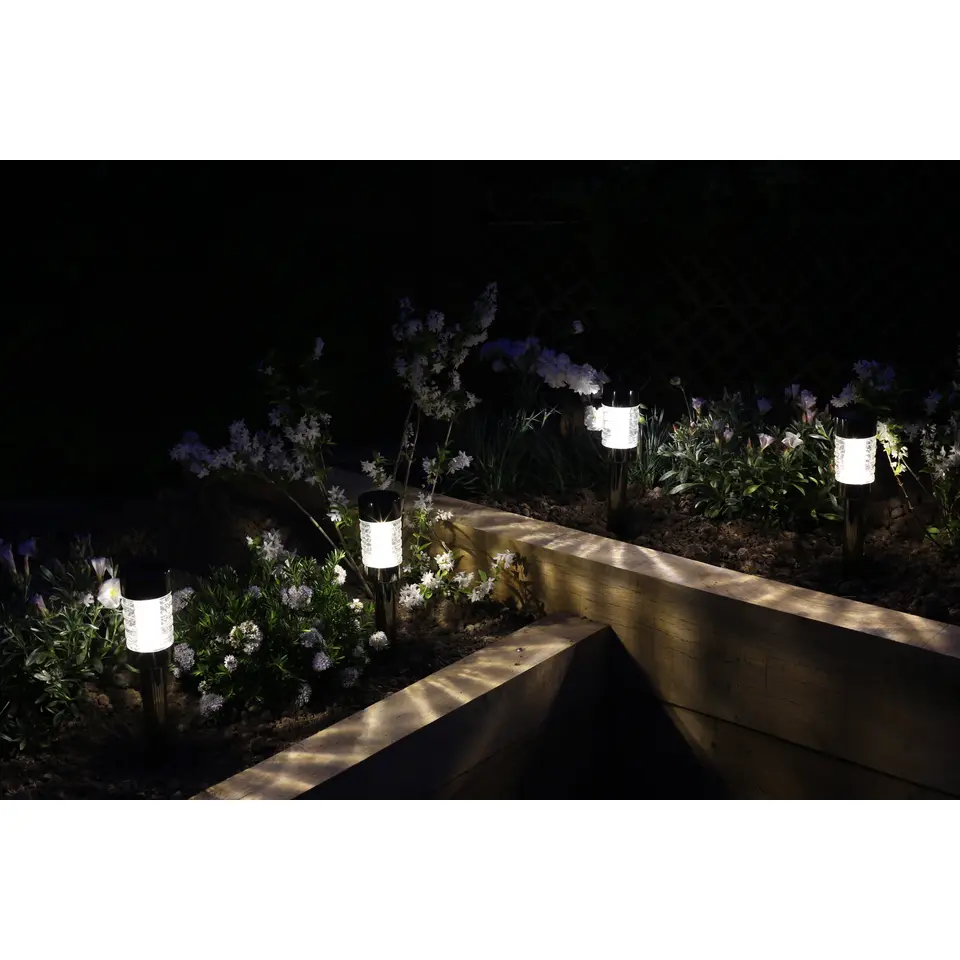 Solar Tuinlampen - Rennes - 3 stuks - Antraciet