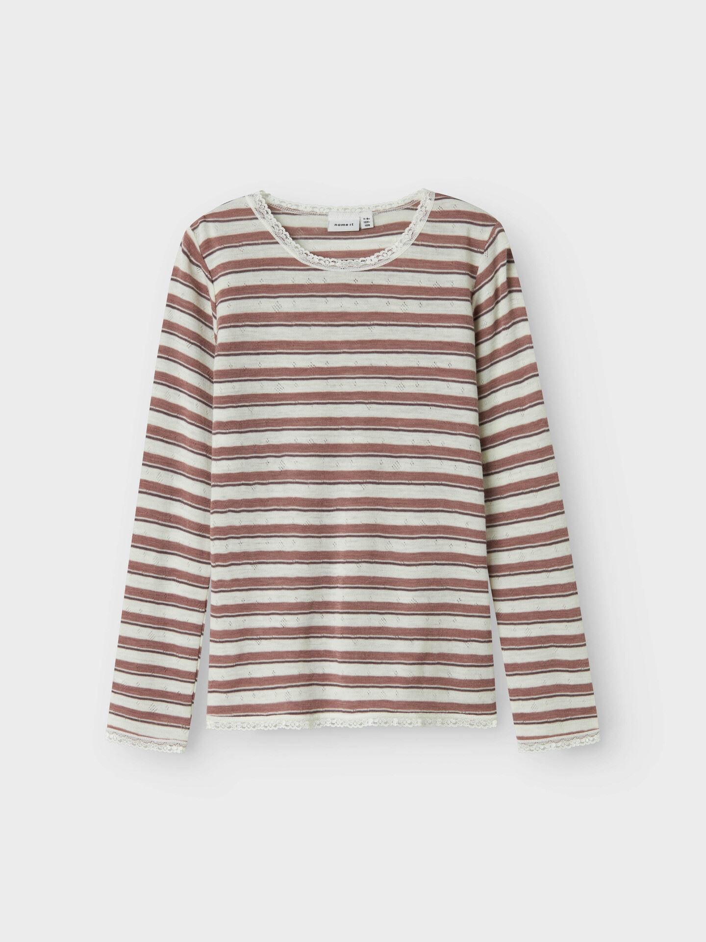 Wang Wool Needle Long Sleeve Top