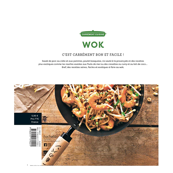 Livre Wok Fait Maison Hachette pratique
