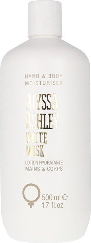 Alyssa Ashley - White Musk - Hand & Body Moisturiser - 500 ml - Bodylotion