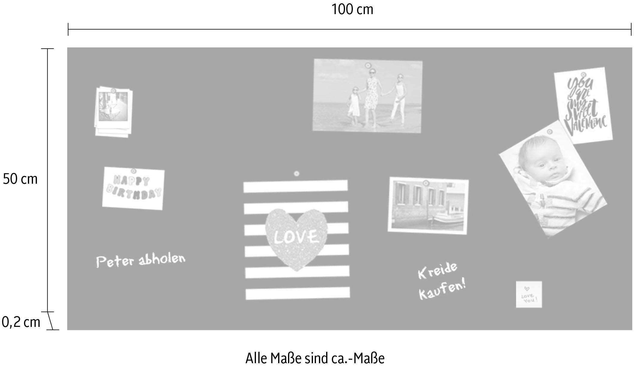 queence Tafelfolie »Magnetisches Memo-Board« magnetische Tafelfolie, Tafel, selbstklebend