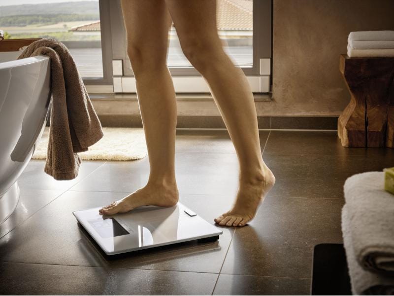 Soehnle Körperanalysewaage Shape Sense Connect 200 Grau Diagnosewaage