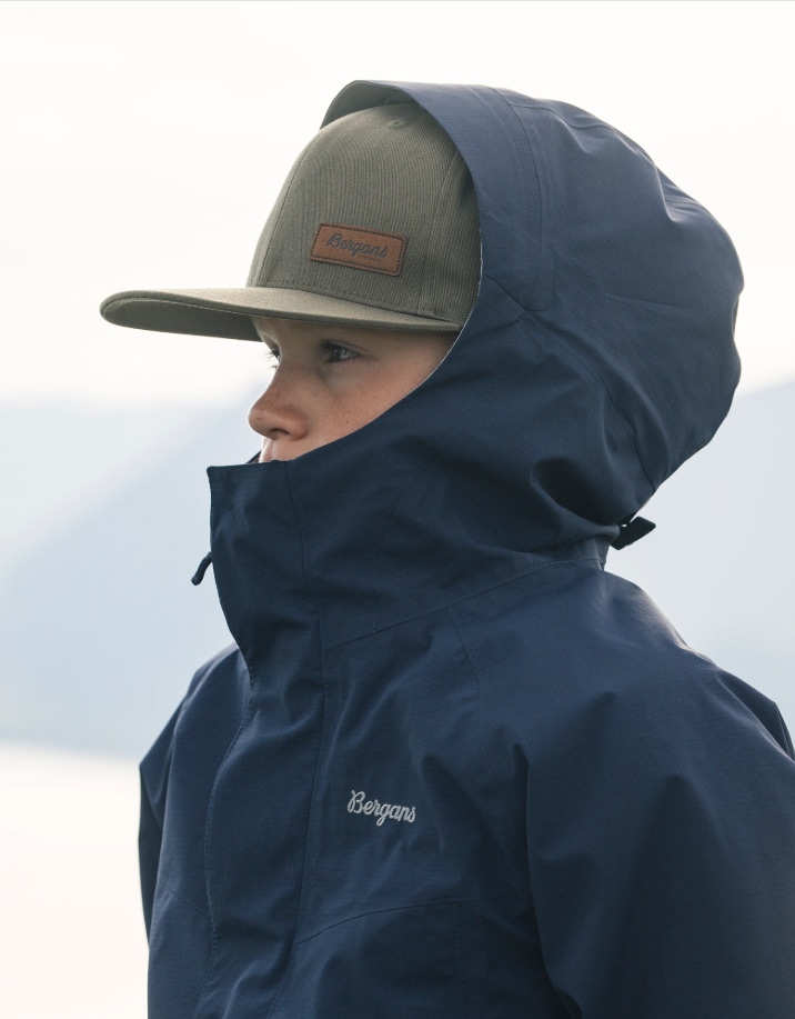 Bergans Junior 3L Shell Jacket<br>Vanntett, vindtett og pustende!