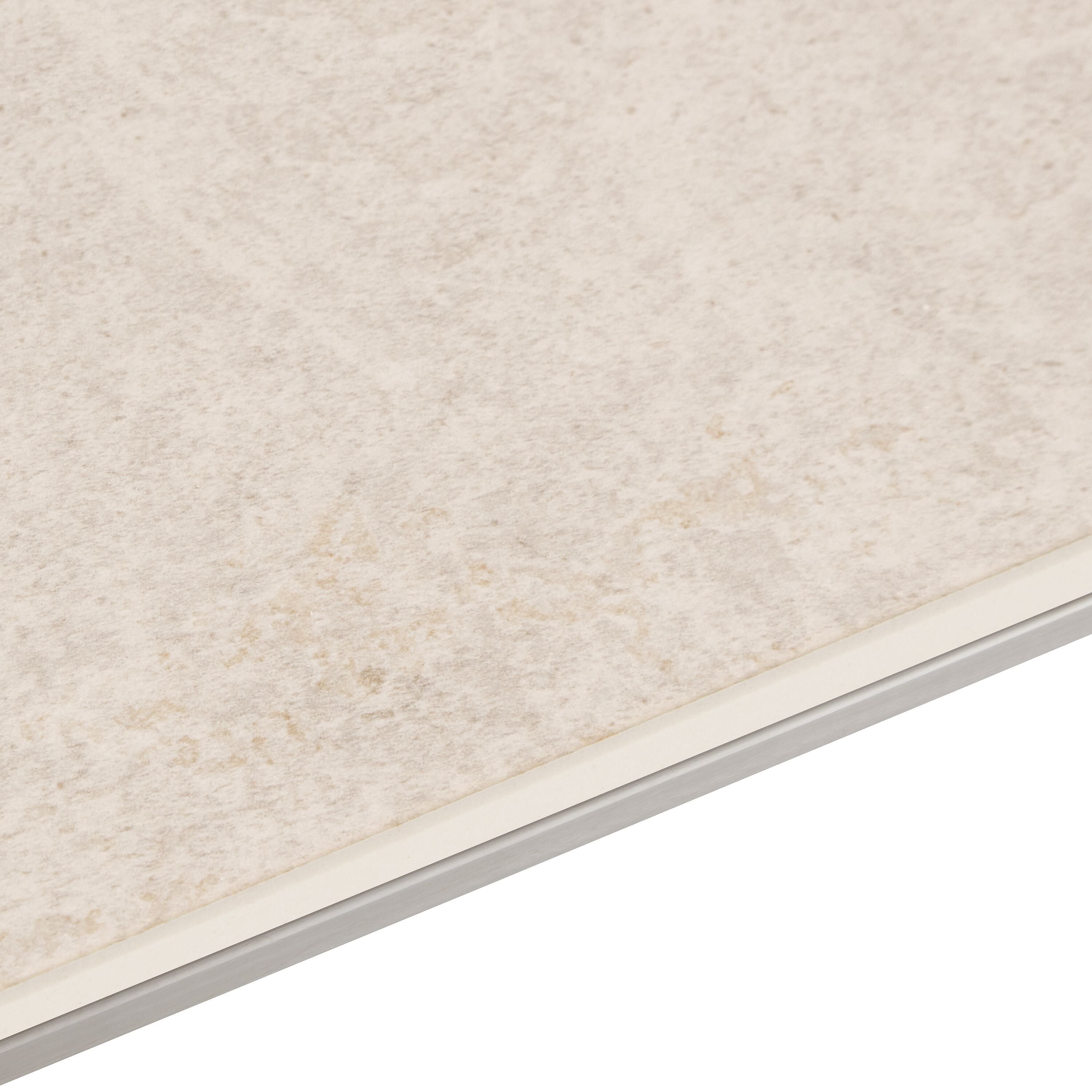 AVEA Salontisch - Lunar / Edelstahl / B: 90.0 cm x T: 90.0 cm x H: 39.8 cm