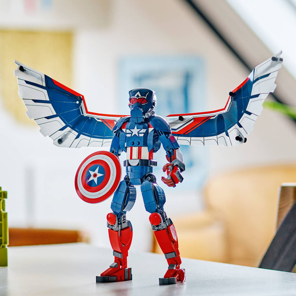Marvel Nieuwe Captain America bouwfiguur 76296