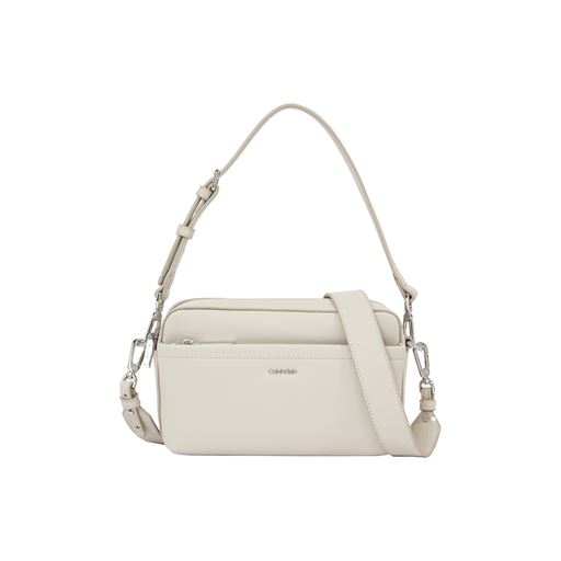 Calvin Klein Must Convertible Camera Crossbody Taske, Sand Pebble