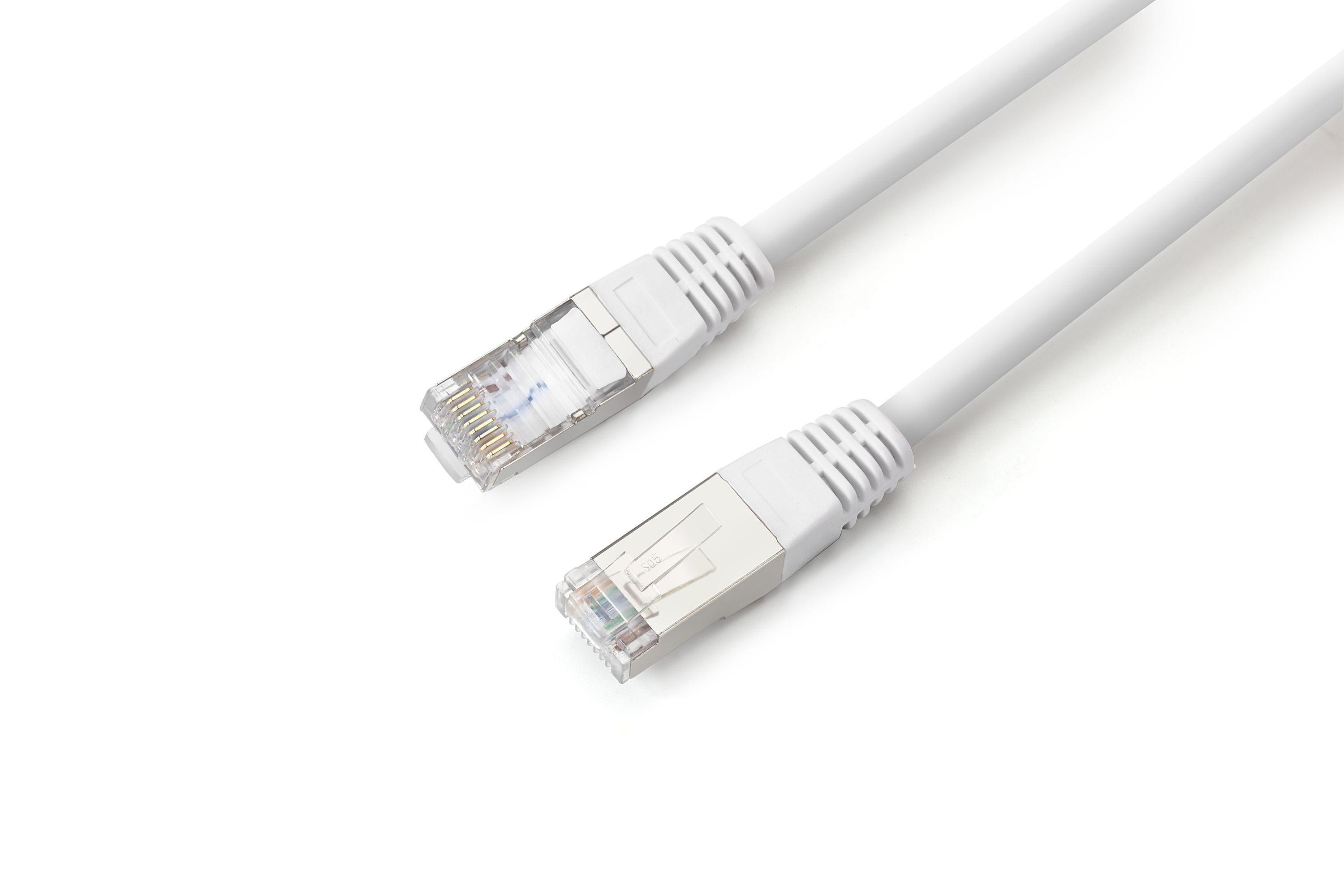 Patchkabel Cat6 weiss 1 m