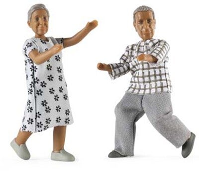 Lundby Dukkesett Gammelt Par Nikki