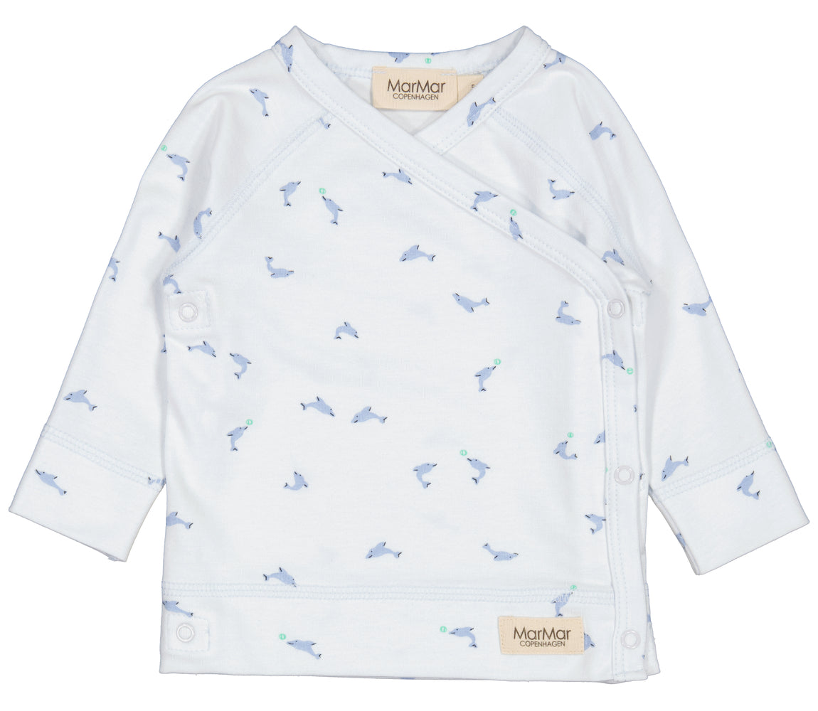 Tuti Wrap LS, Bluse - Dolphin