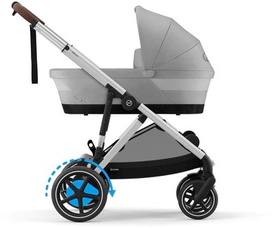 Cybex e-GAZELLE S Sportsvogn, Stone Grey/Silver