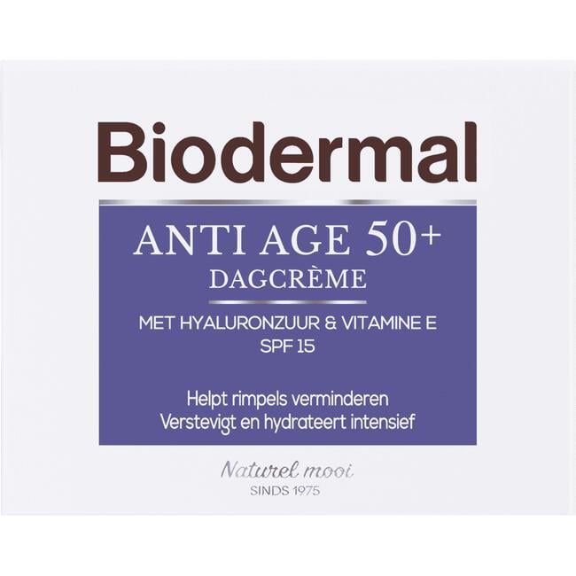Biodermal Anti Age 50+ Dagcrème SPF 15 50 ML