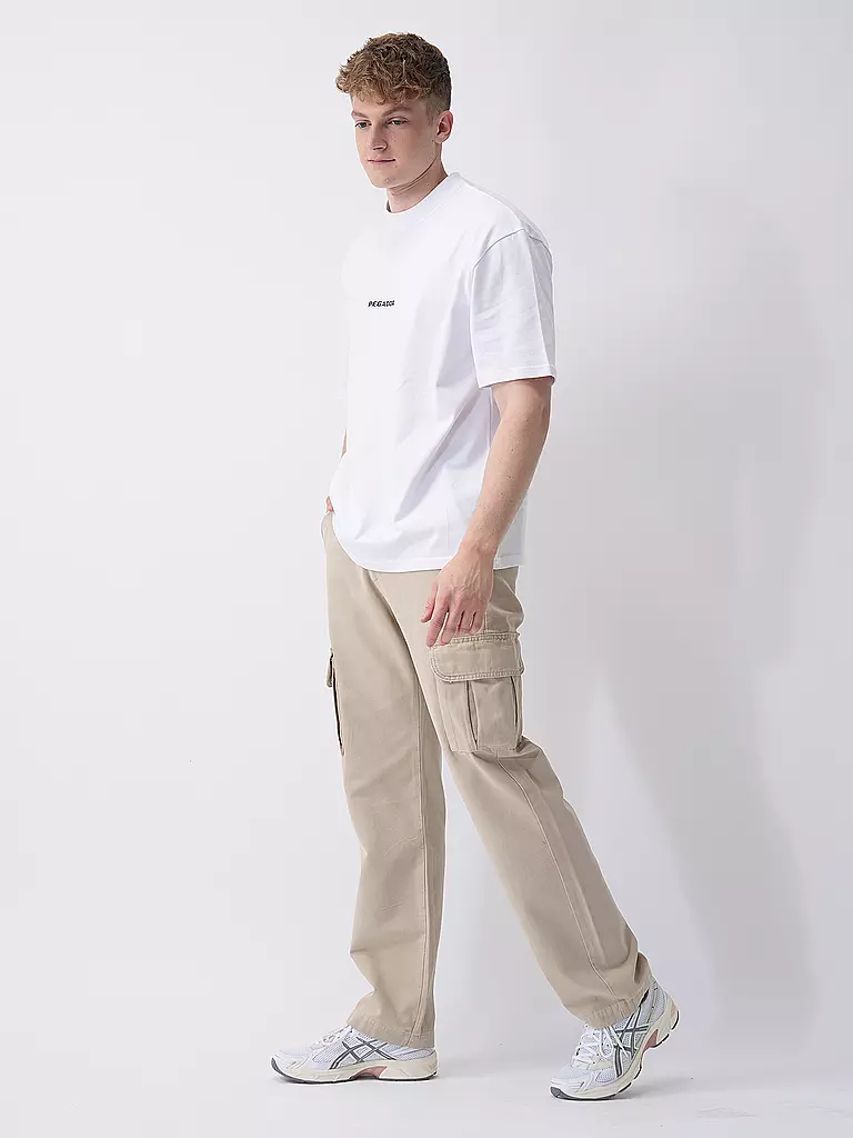 PEGADOR Cargohose NEIVA Straight Fit beige