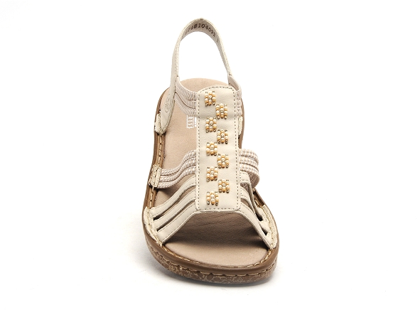 Rieker nu pieds plats femme 62855 beige