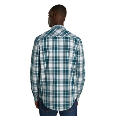 Chemise à manches longues homme Tjm Poplin check TOMMY HILFIGER