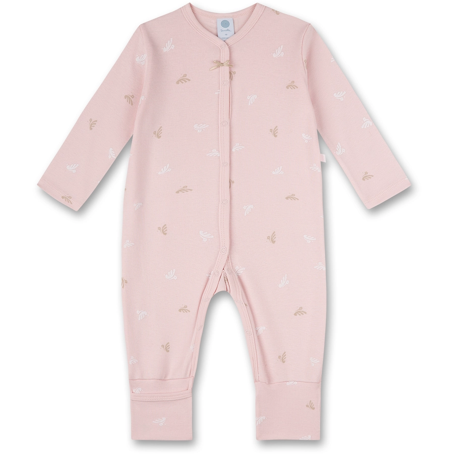 Sanetta Overall Vögel rosa