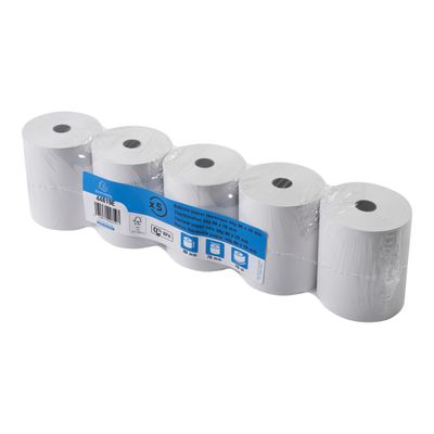 Exacompta - 5 Bobines thermiques - rouleaux caisses - 80 x 70 x 12 mm - sans Bisphénol A