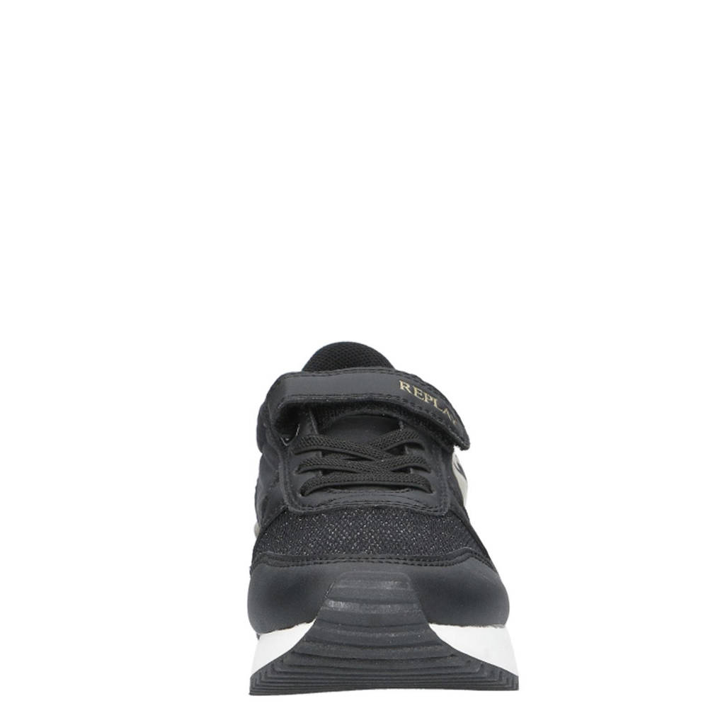 REPLAY sneakers zwart/goud