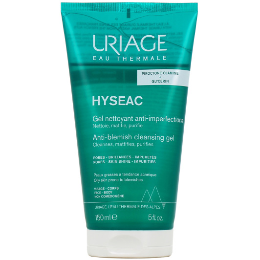 Gel nettoyant visage et corps Hyséac Uriage - Peaux à tendance acnéique