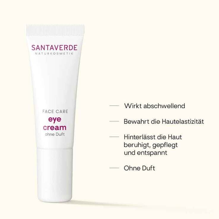 Aloe Vera Augencreme ohne Duft, 10 ml