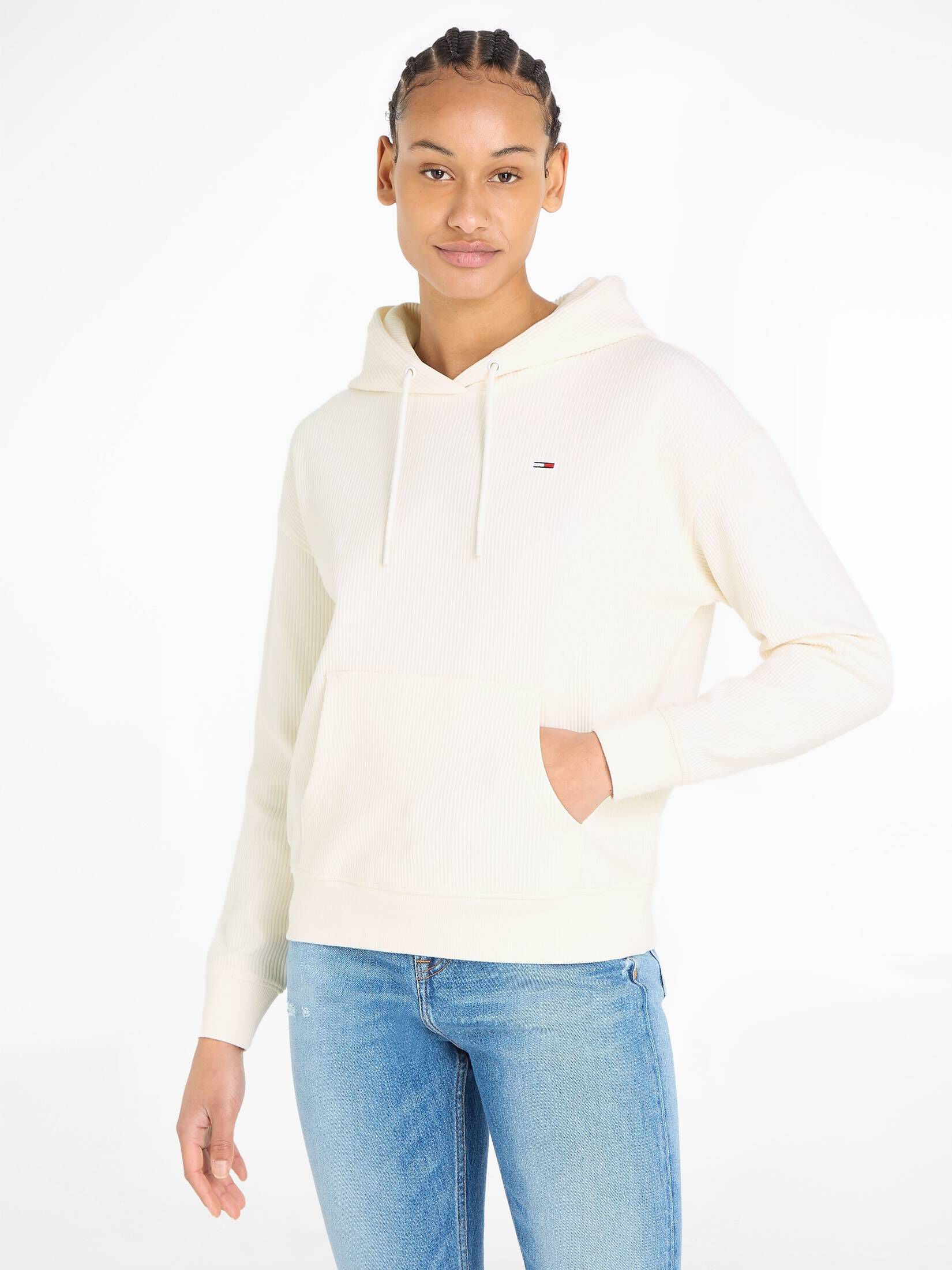 Tommy Jeans| Damen Hoodie BXY TJW OTTOMAN HOODIE