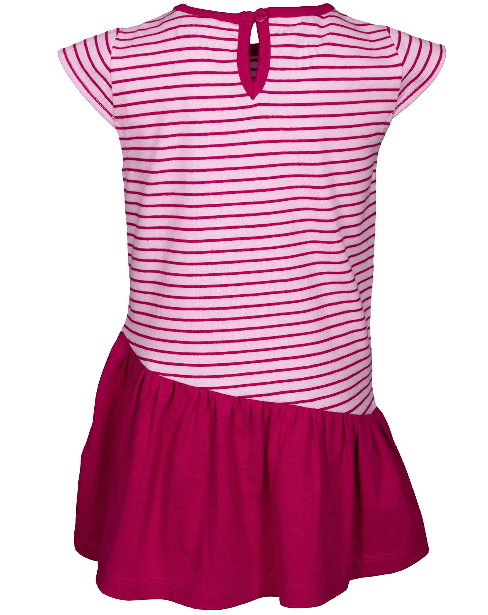 Kurzarmkleid MARIENKÄFER in raspberry