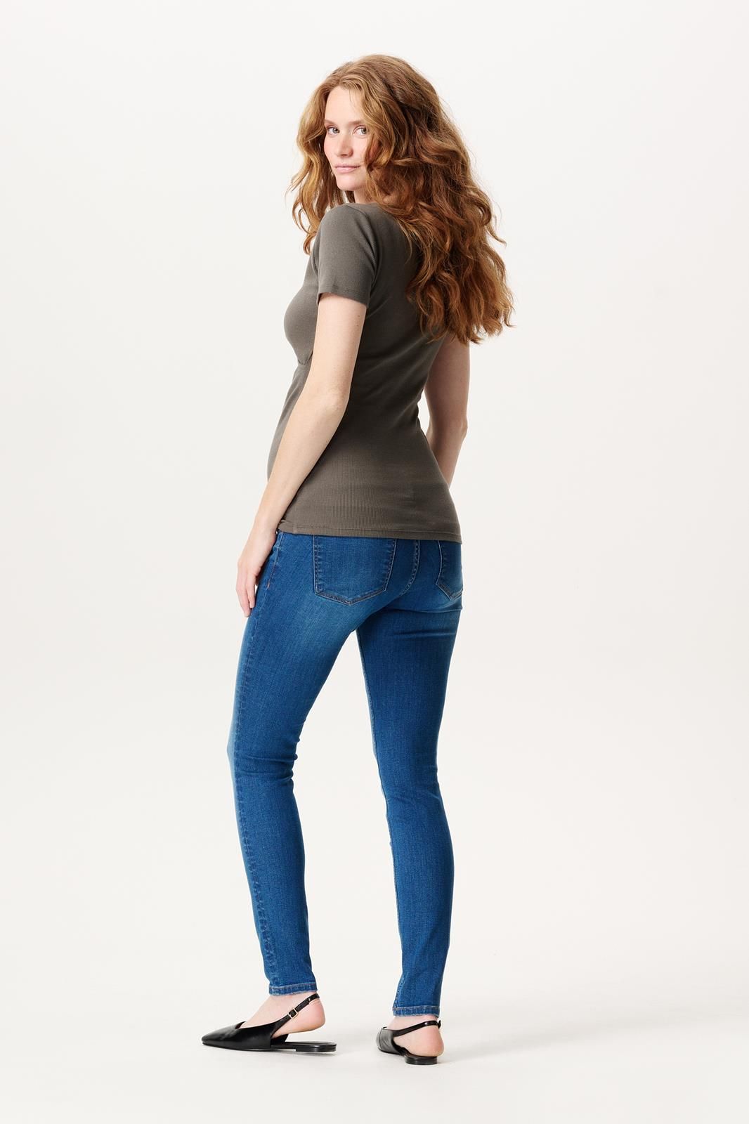 Noppies Maternity Voedings t-shirt Sanson - Olive