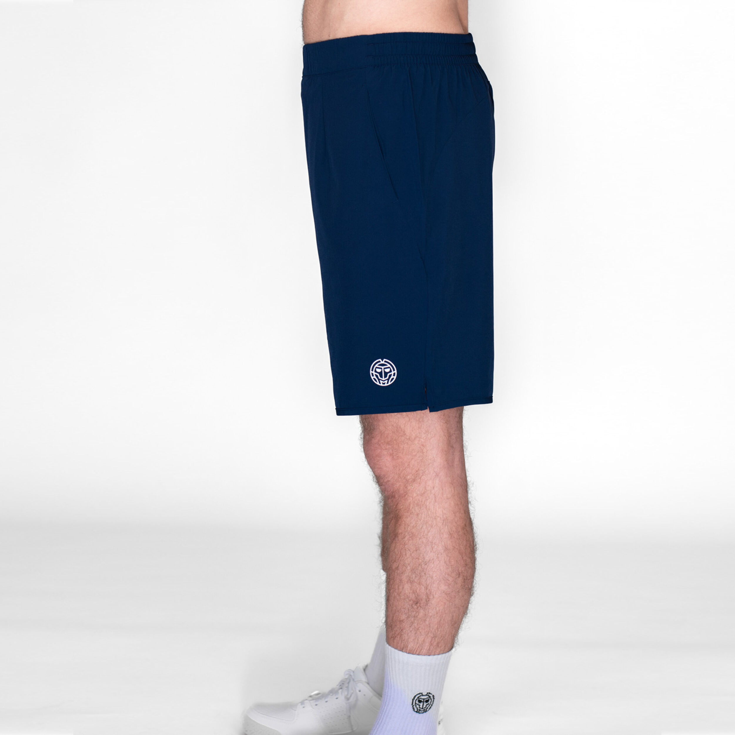 BIDI BADU Crew 9in Shorts Hommes - Bleu Foncé