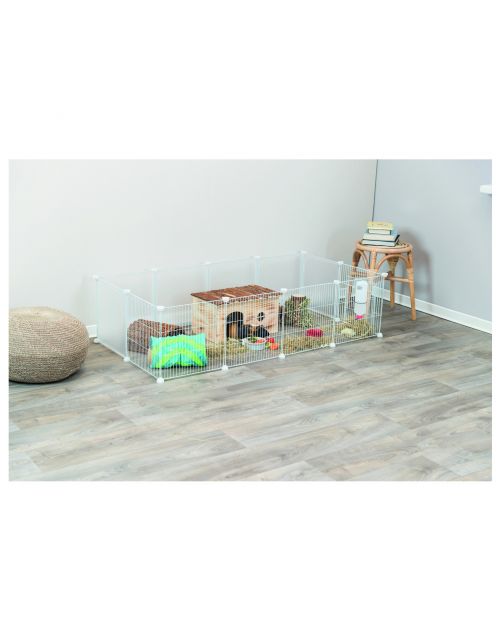 Trixie Indoor Ren - Dierenverblijf - 140x35x70 cm Wit