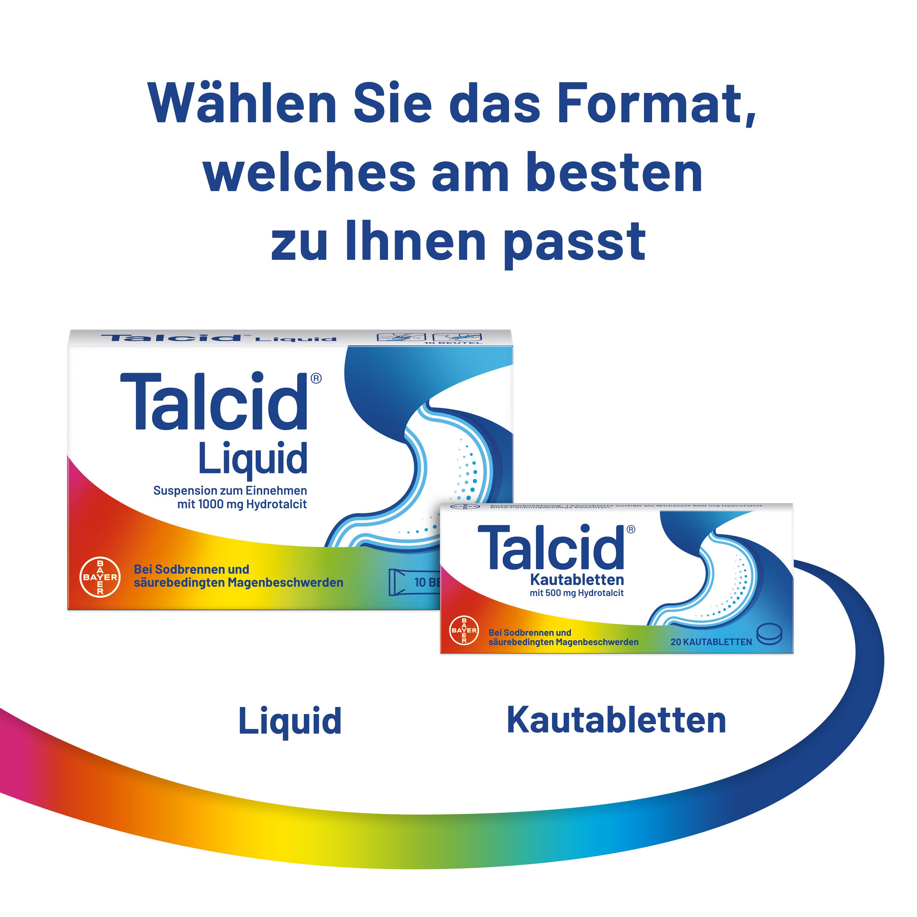 Talcid® Liquid gegen Sodbrennen