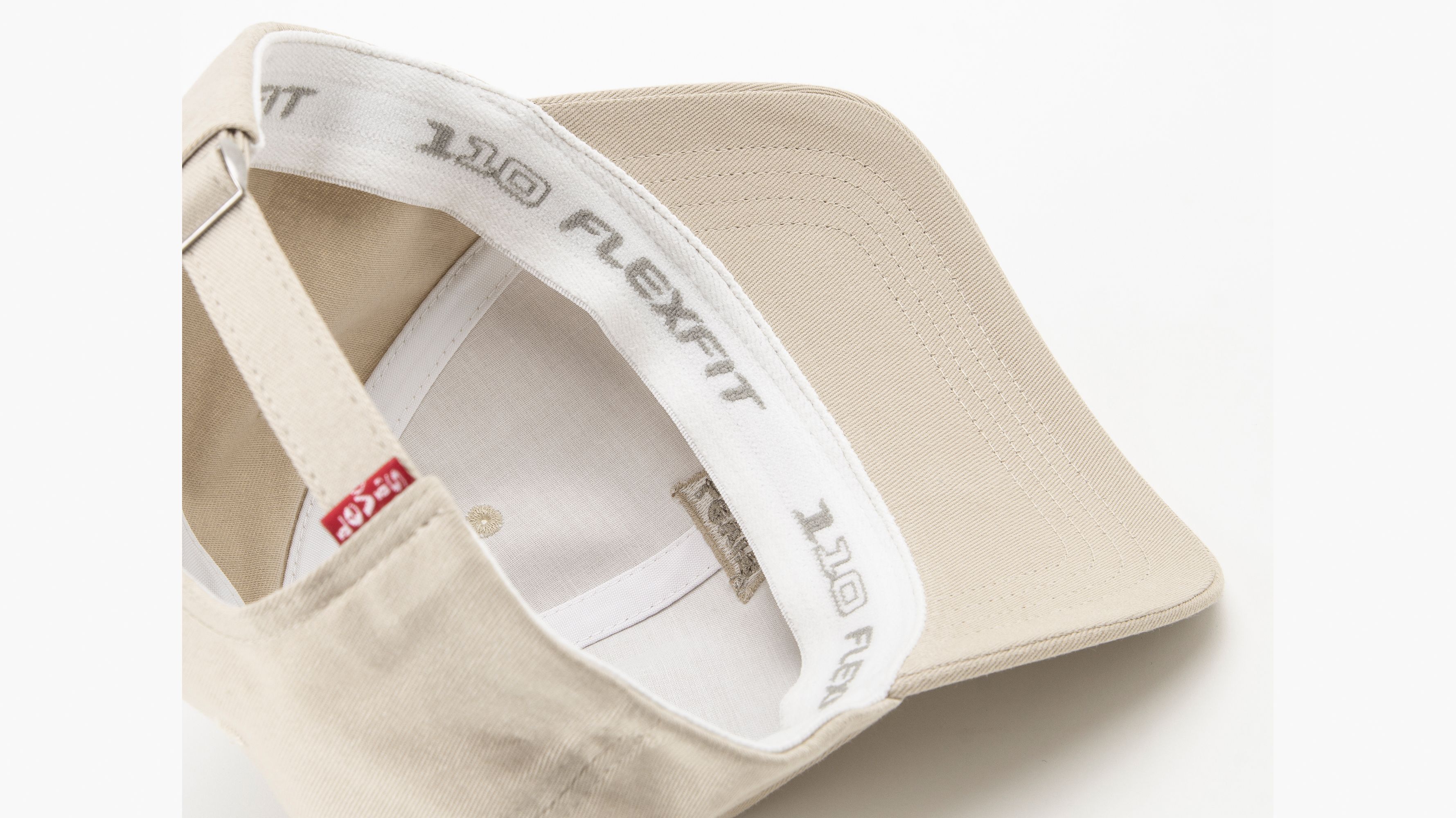 Levi's® casquette Flexfit® logo Housemark - Regular Khaki - kaki