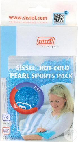 Sissel Hot-Cold Pearl Sports Pack Compresse Chaud-Froid Avec Remplissage De Gel Perlé 1 Pièce