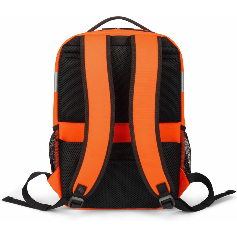 DICOTA P20471-18 sac à dos Noir, Gris, Orange Polyéthylène téréphtalate recyclé (rPET)